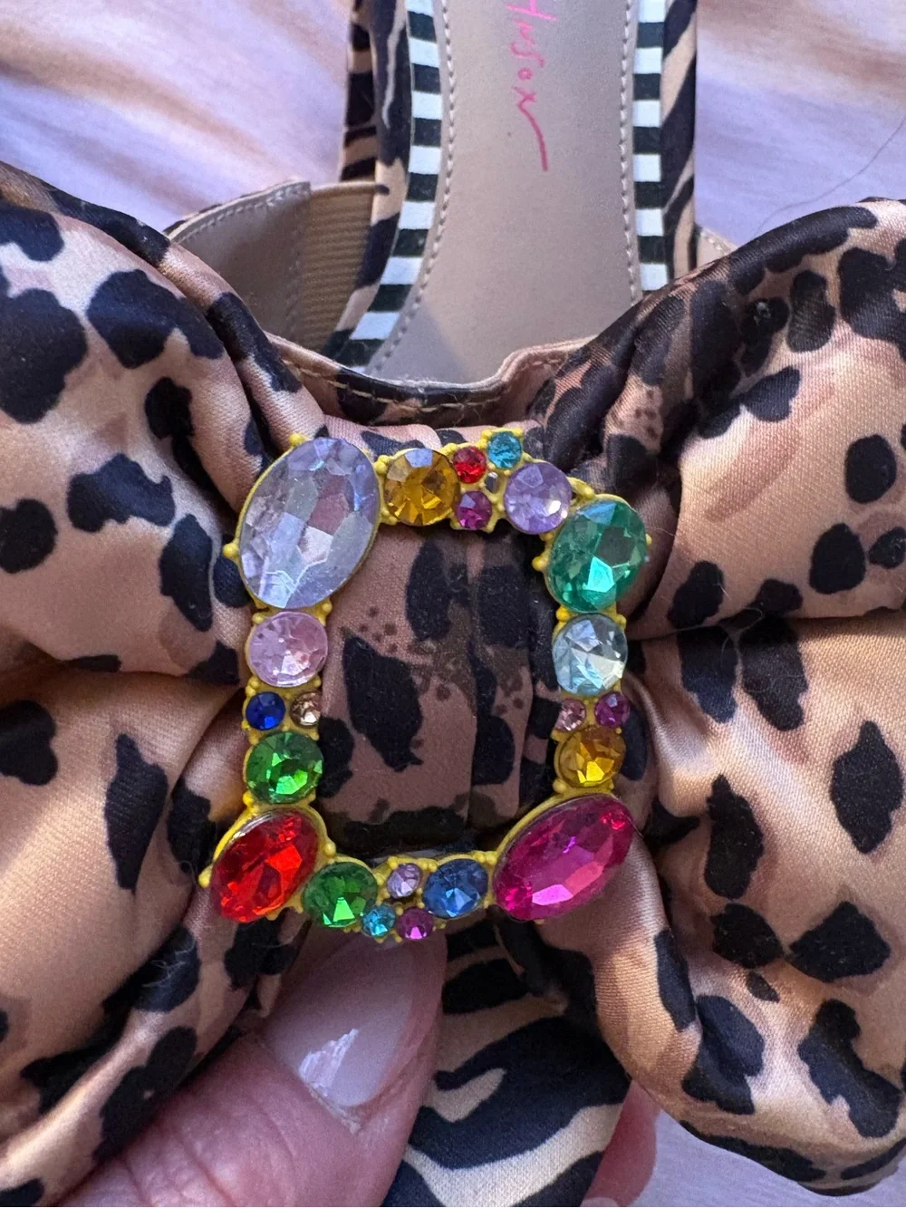 Betsey Johnson leopard print